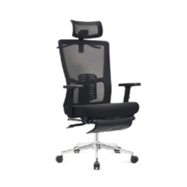 Executive Ergonomic Black Mesh Office Chair