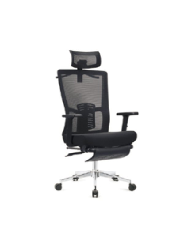 Executive Ergonomic Black Mesh Office Chair