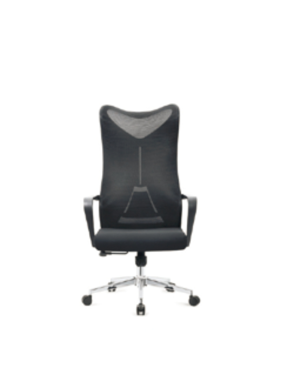 Executive Swivel Chair with Advanced Lumbar Curve and Breathable Mesh