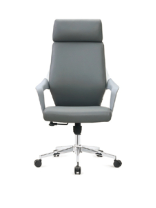 Sleek High-Back Mesh Office Chair with Headrest