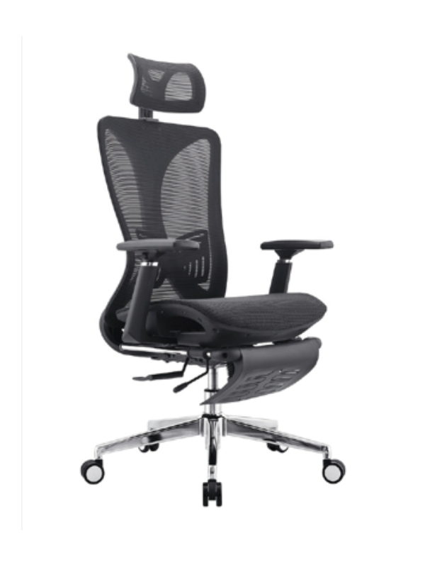 Solid Wood Dining Chair with Wide Backrest