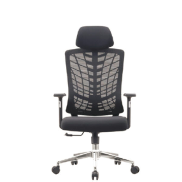 Stylish Mid-Back Black Mesh Office Chair
