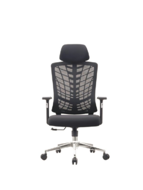 Stylish Mid-Back Black Mesh Office Chair