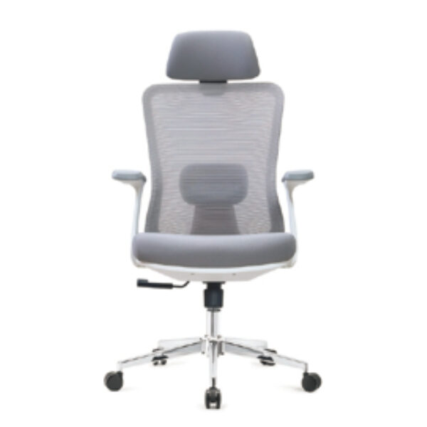 Stylish White Mesh Ergonomic Office Chair