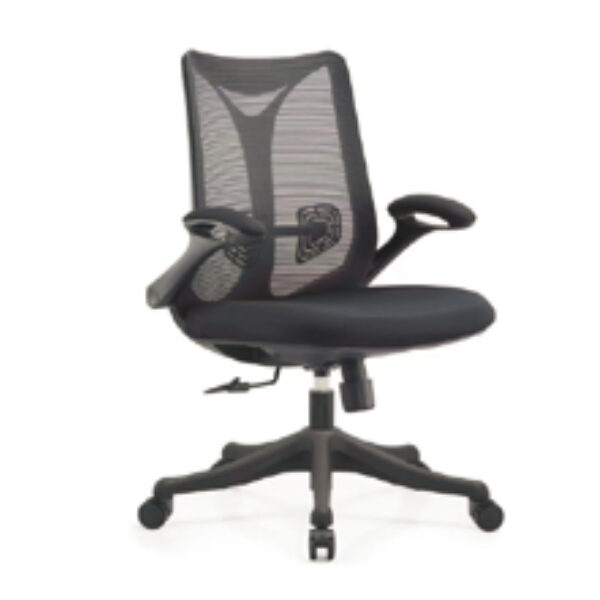 Timeless Black Mesh Mid-Back Office Chair