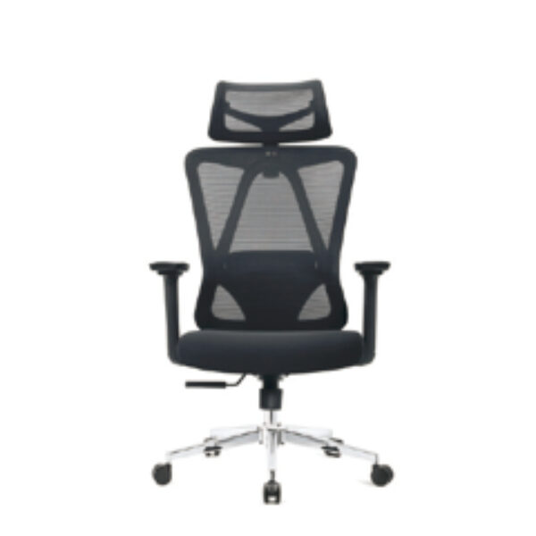 X-Frame Ergonomic Black Mesh Office Chair